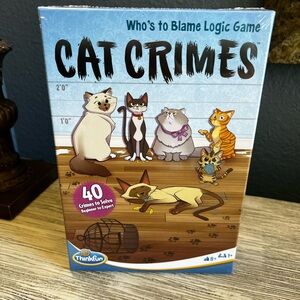 🆕 Think! Cat Crimes Logic Game